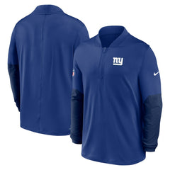 Nike New York Giants Sideline Dri-FIT Half-Zip Pullover Royal