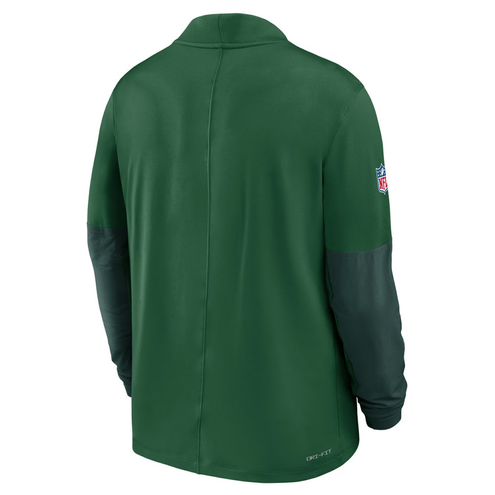 Nike New York Jets Sideline Dri-FIT Half-Zip Pullover Green