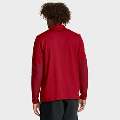 Nike San Francisco 49ers Sideline Dri-FIT Half-Zip Pullover Scarlet