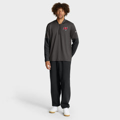 Nike Tampa Bay Buccaneers Sideline Dri-FIT Half-Zip Pullover Pewter
