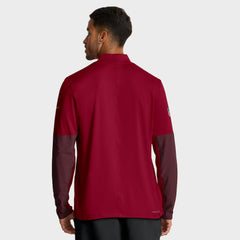 Nike Washington Commanders Sideline Dri-FIT Half-Zip Pullover Burgundy