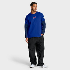 Nike Buffalo Bills Sideline Coach Therma-FIT Long Sleeve T-Shirt Royal