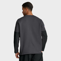 Nike Cleveland Browns Sideline Coach Therma-FIT Long Sleeve T-Shirt Anthracite