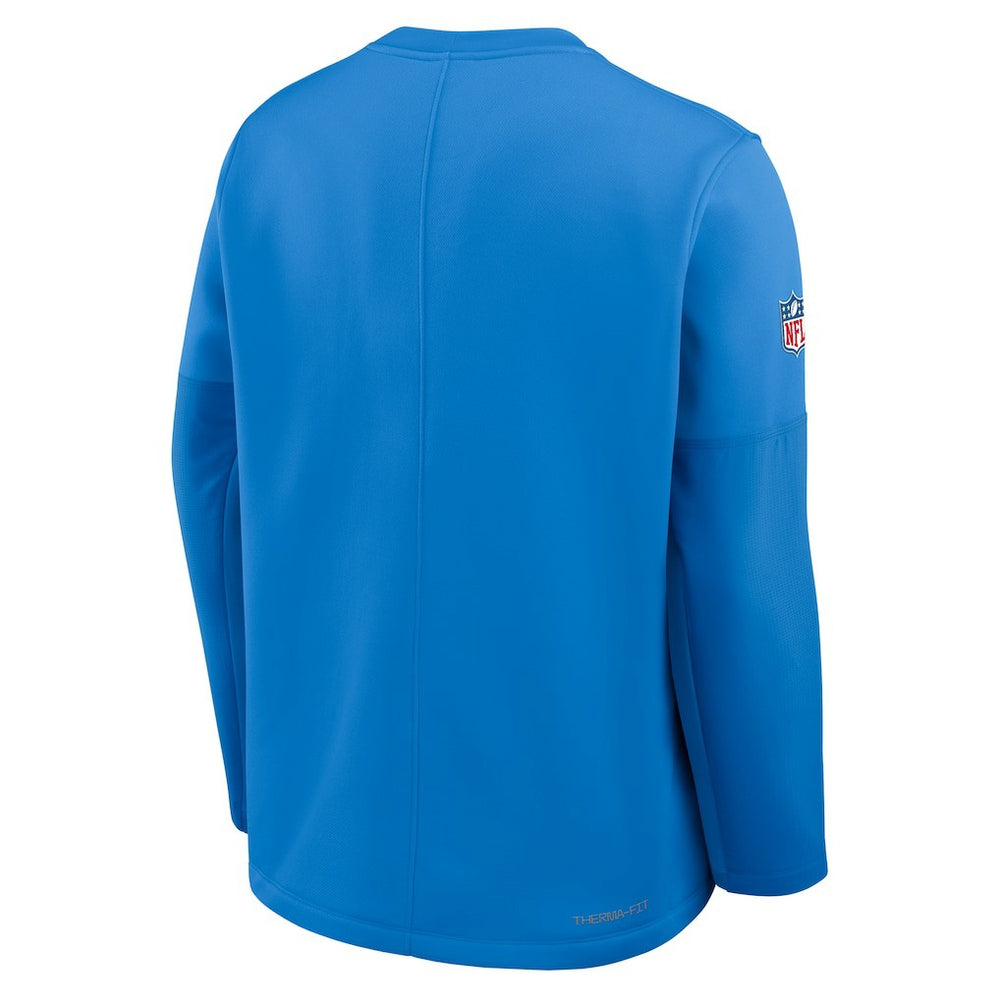 Nike Los Angeles Chargers Sideline Coach Therma-FIT Long Sleeve T-Shirt Powder Blue