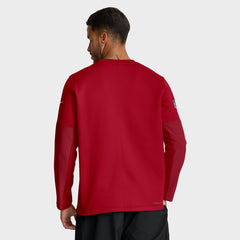 Nike Tampa Bay Buccaneers Sideline Coach Therma-FIT Long Sleeve T-Shirt Red