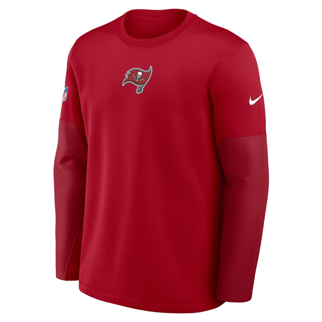 Nike Tampa Bay Buccaneers Sideline Coach Therma-FIT Long Sleeve T-Shirt Red