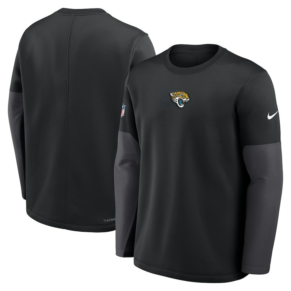 Nike Jacksonville Jaguars Sideline Coach Therma-FIT Long Sleeve T-Shirt Black