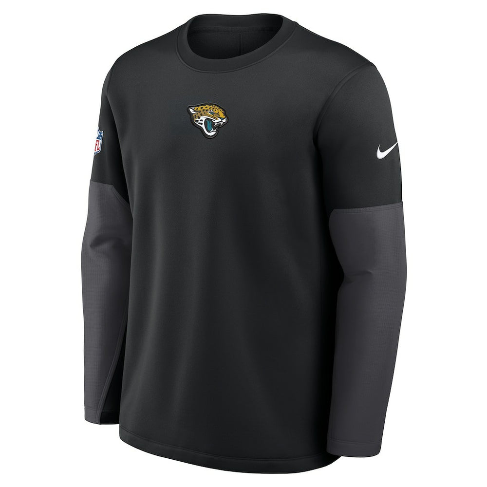Nike Jacksonville Jaguars Sideline Coach Therma-FIT Long Sleeve T-Shirt Black