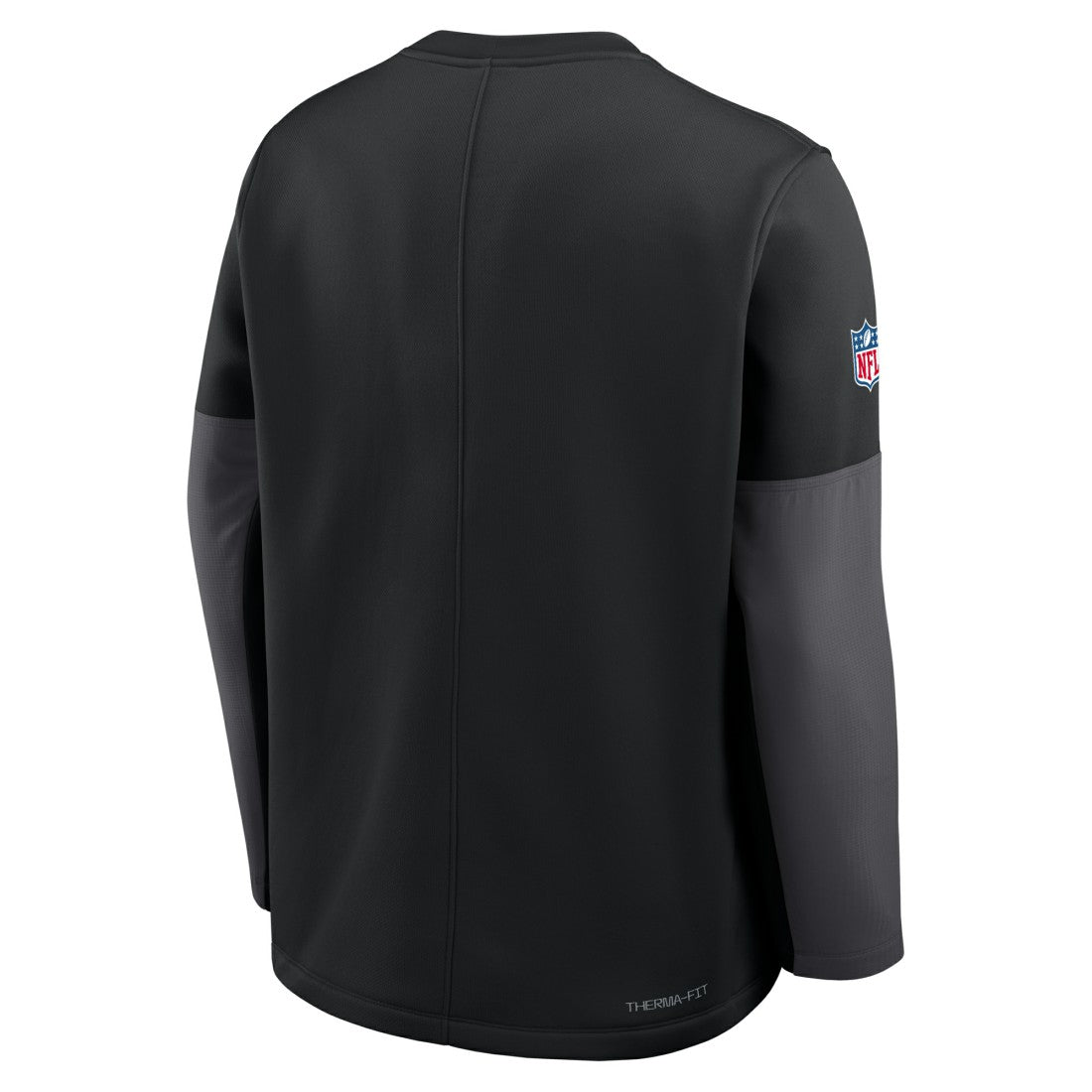 Nike New York Jets Sideline Coach Therma-FIT Long Sleeve T-Shirt Black