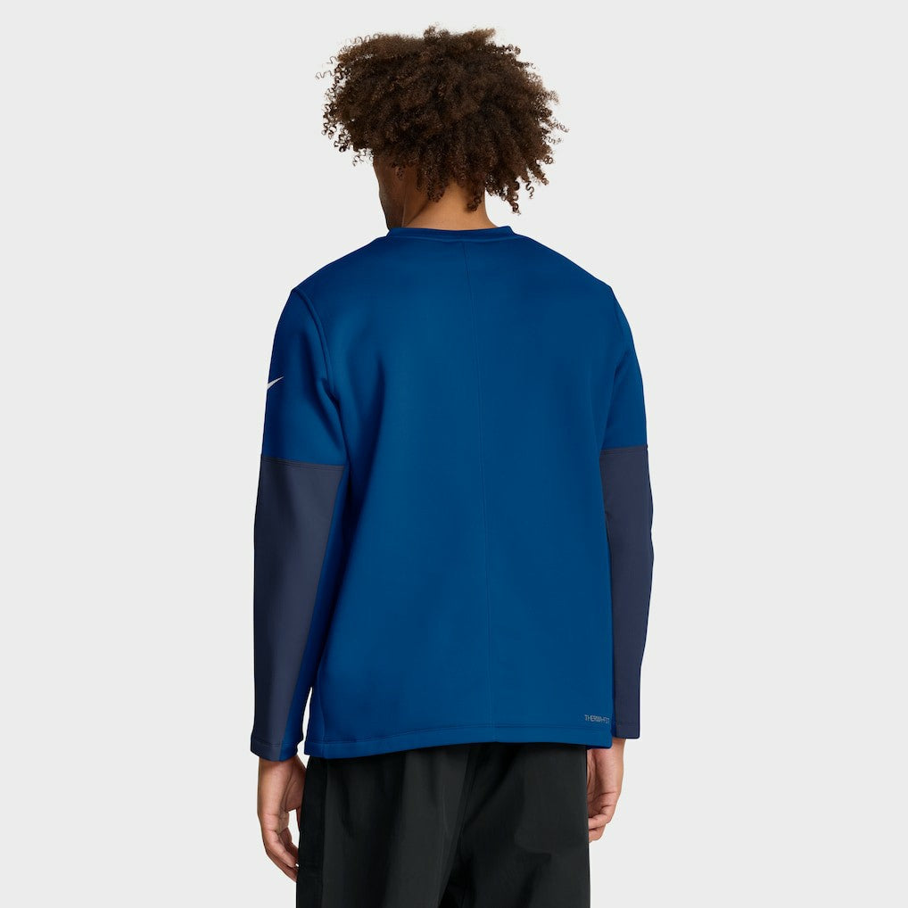 Nike Indianapolis Colts Sideline Coach Therma-FIT Long Sleeve T-Shirt Royal
