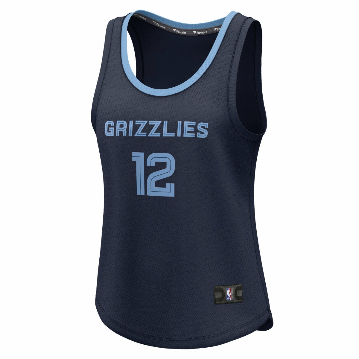 Ja Morant Memphis Grizzlies Women's Fast Break Player Jersey Icon Edition Navy | Fanatics Lifestyle