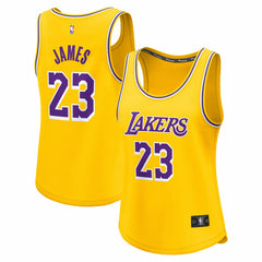 LeBron James Los Angeles Lakers Women's Fast Break Player Jersey Icon Edition Gold | Fanatics online