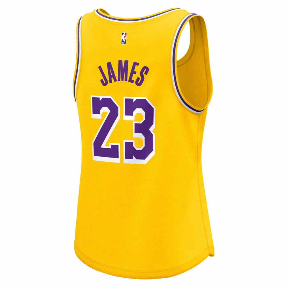 LeBron James Los Angeles Lakers Women's Fast Break Player Jersey Icon Edition Gold | Fanatics online