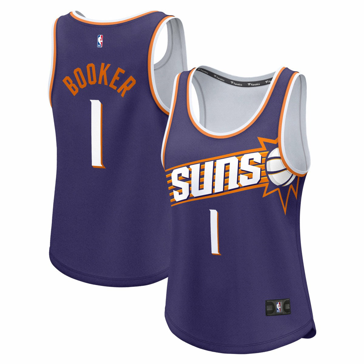 Devin Booker Phoenix Suns Women's Fast Break Player Jersey Icon Edition Purple | Fanatics online