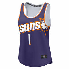 Devin Booker Phoenix Suns Women's Fast Break Player Jersey Icon Edition Purple | Fanatics online