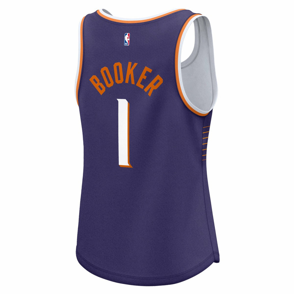 Devin Booker Phoenix Suns Women's Fast Break Player Jersey Icon Edition Purple | Fanatics online