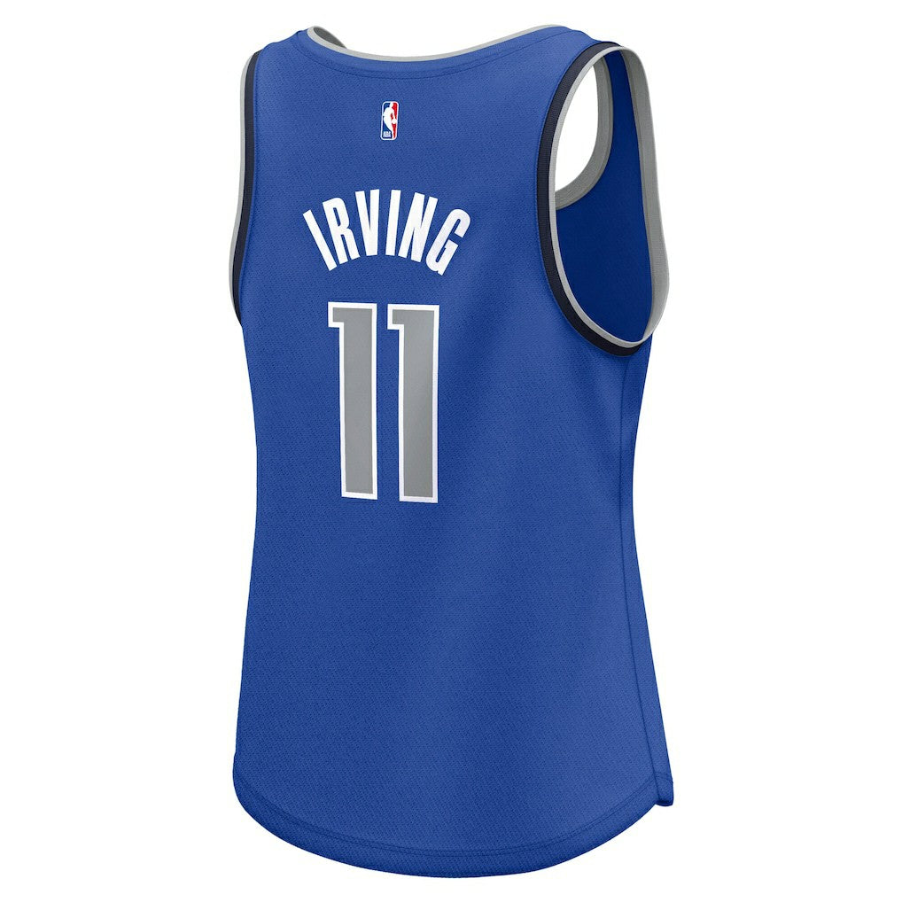 Kyrie Irving Dallas Mavericks Women's Fast Break Player Jersey for sale Icon Editi- Blue | Fanatics US