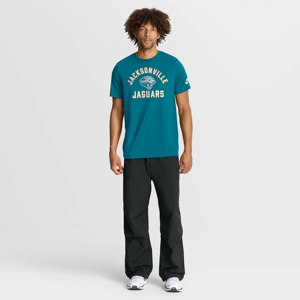 Nike Jacksonville Jaguars Favorable Timeline Tri-Blend T-Shirt Teal