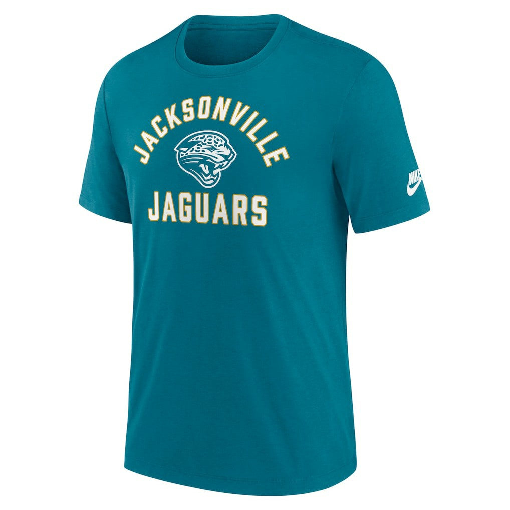Nike Jacksonville Jaguars Favorable Timeline Tri-Blend T-Shirt Teal