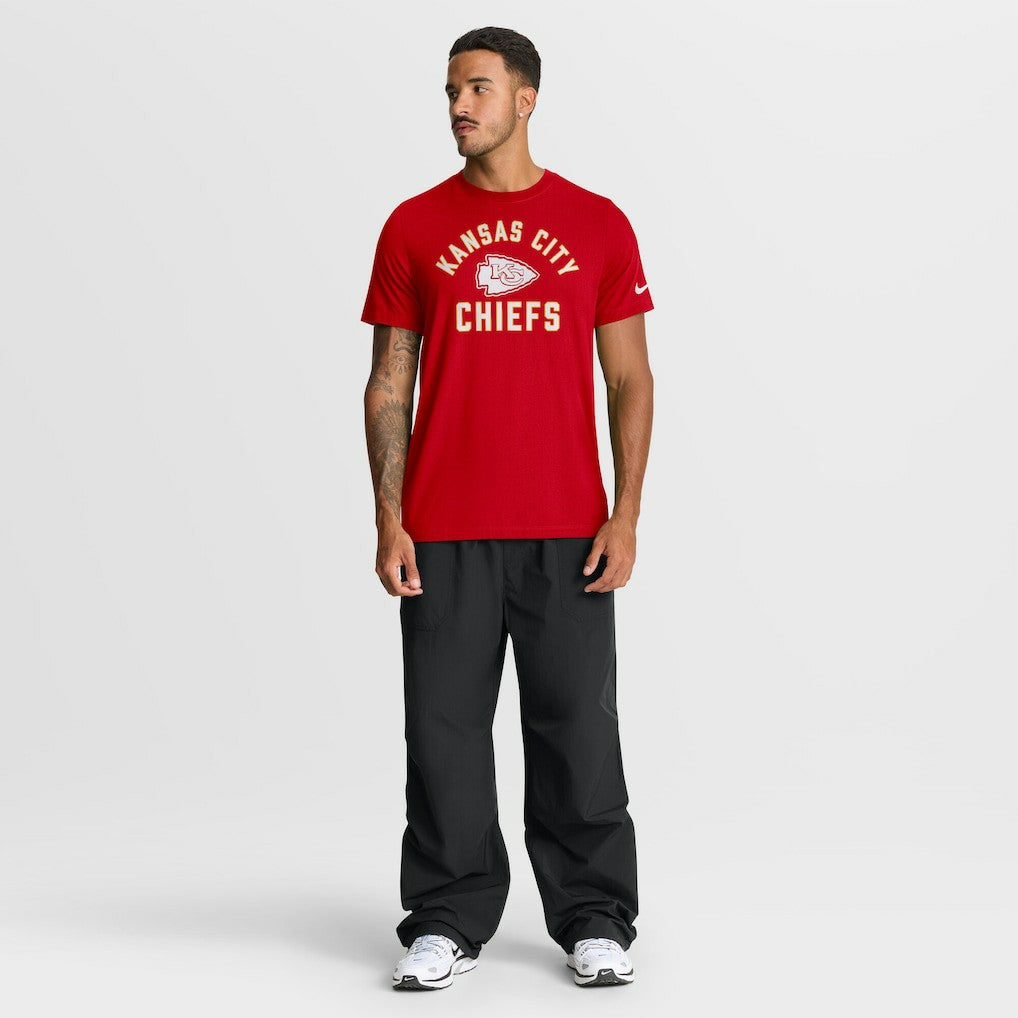 Nike Kansas City Chiefs Favorable Timeline Tri-Blend T-Shirt Red