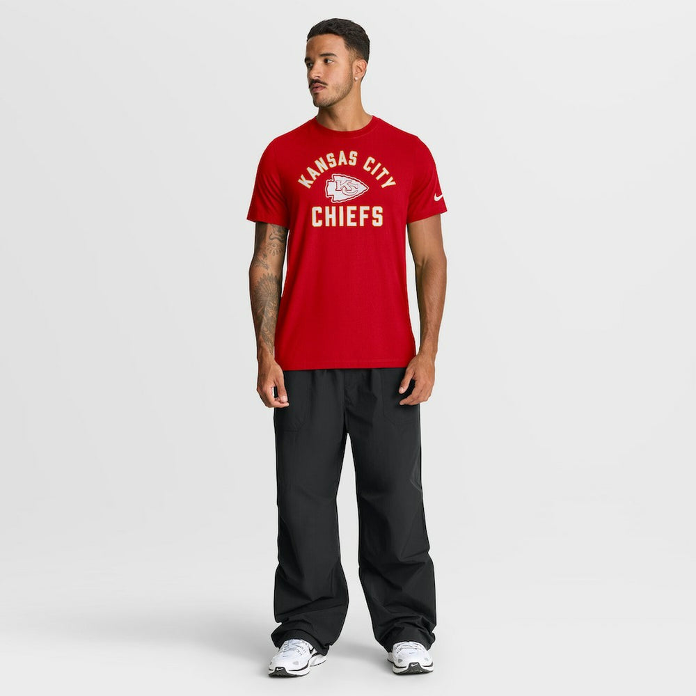 Nike Kansas City Chiefs Favorable Timeline Tri-Blend T-Shirt Red