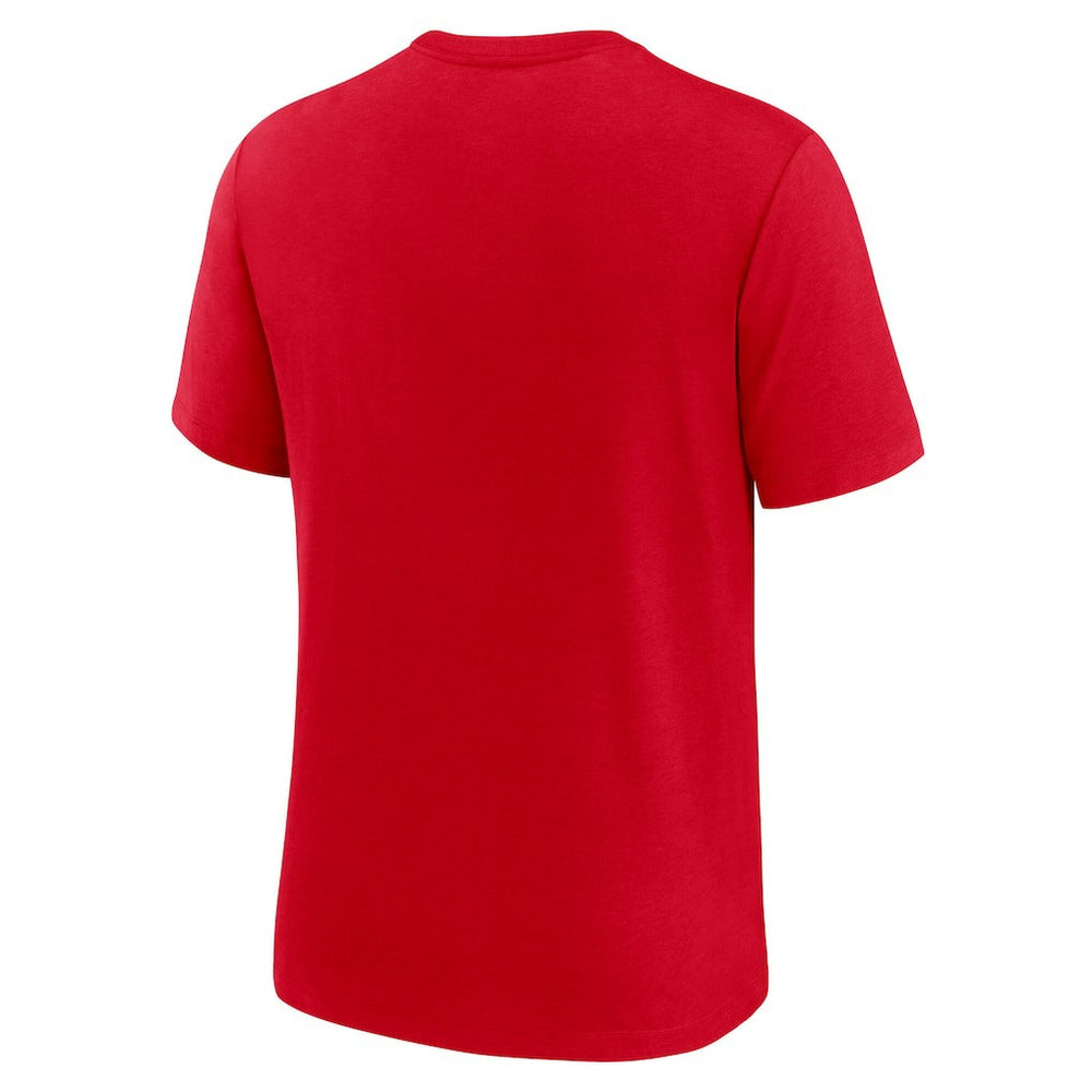 Nike Kansas City Chiefs Favorable Timeline Tri-Blend T-Shirt Red