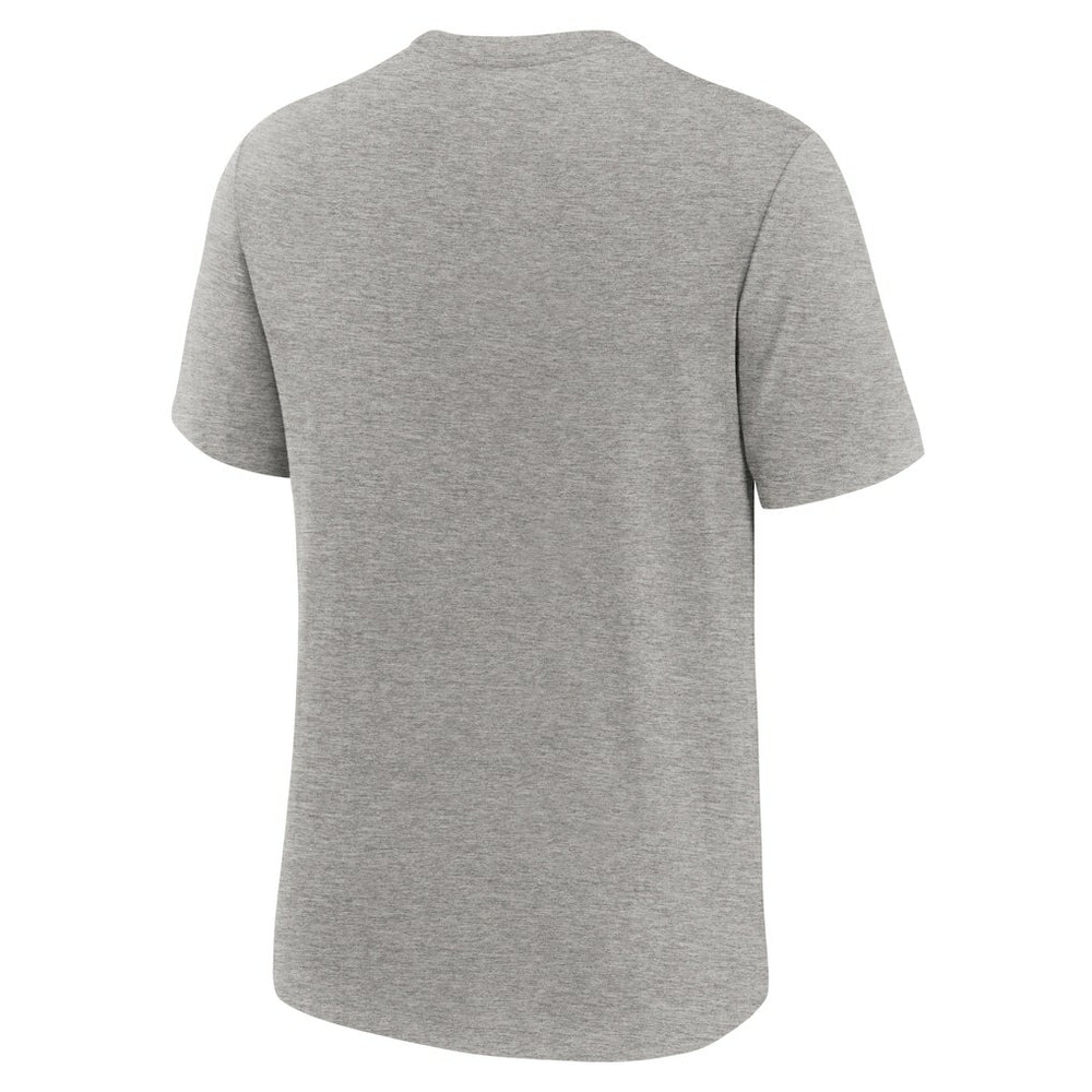 Nike Los Angeles Chargers Favorable Timeline Tri-Blend T-Shirt Heather Gray