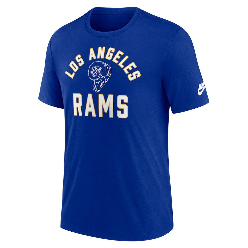 Nike Los Angeles Rams Favorable Timeline Tri-Blend T-Shirt Royal