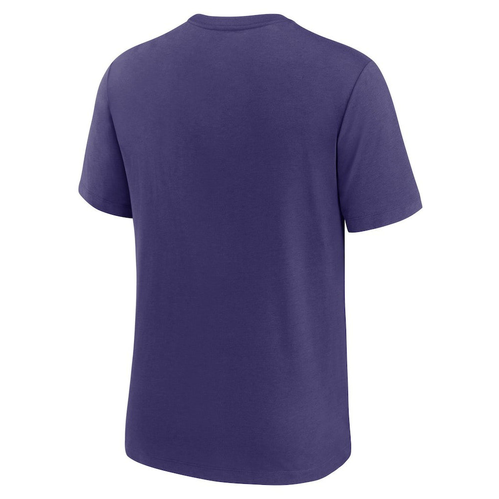 Nike Minnesota Vikings Favorable Timeline Tri-Blend T-Shirt Purple