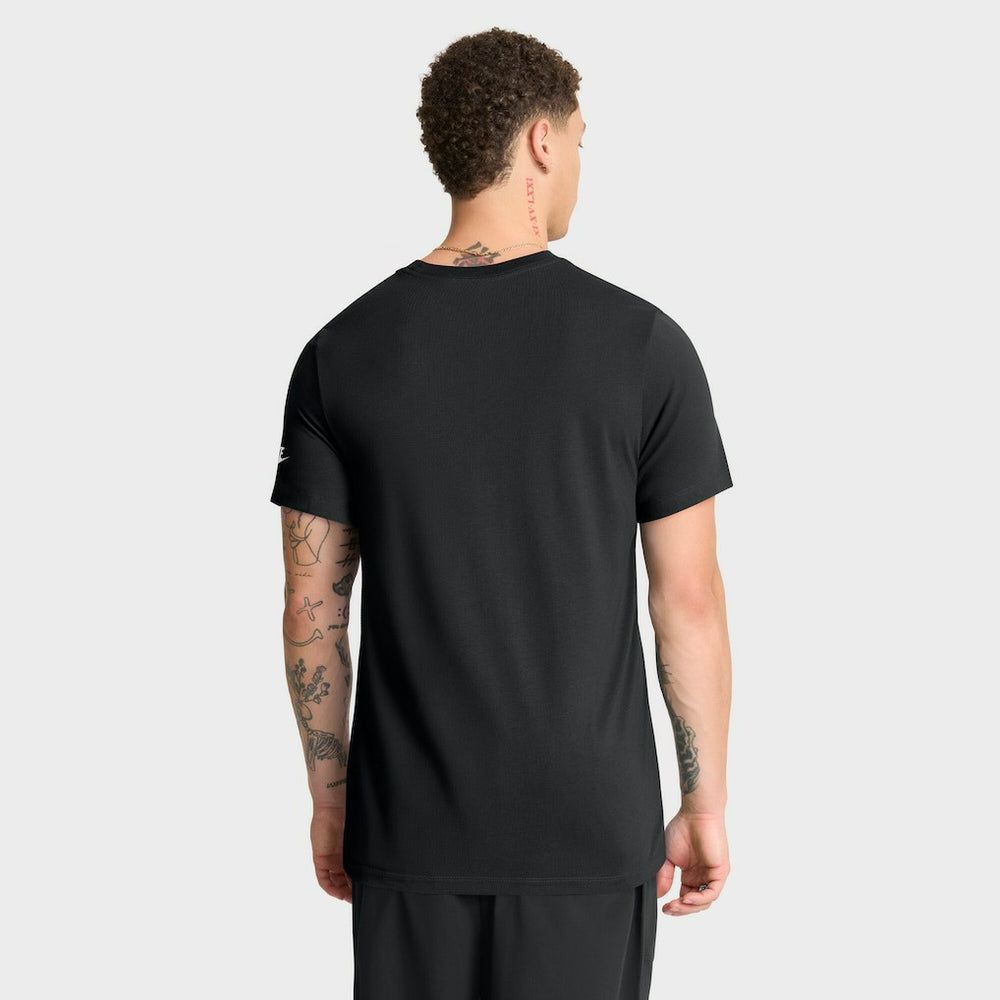 Nike New Orleans Saints Favorable Timeline Tri-Blend T-Shirt Black