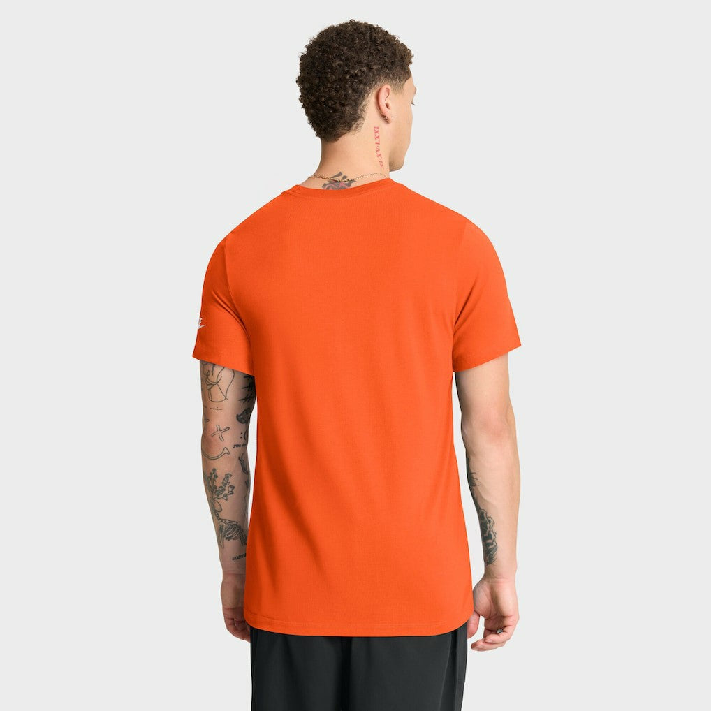 Nike Cleveland Browns Favorable Timeline Tri-Blend T-Shirt Orange