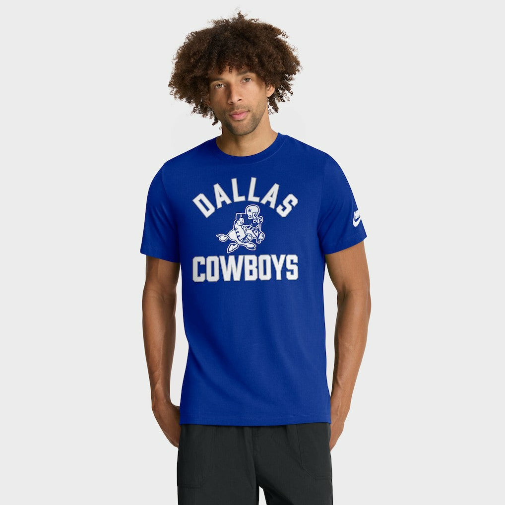 Nike Dallas Cowboys Favorable Timeline Tri-Blend T-Shirt Royal