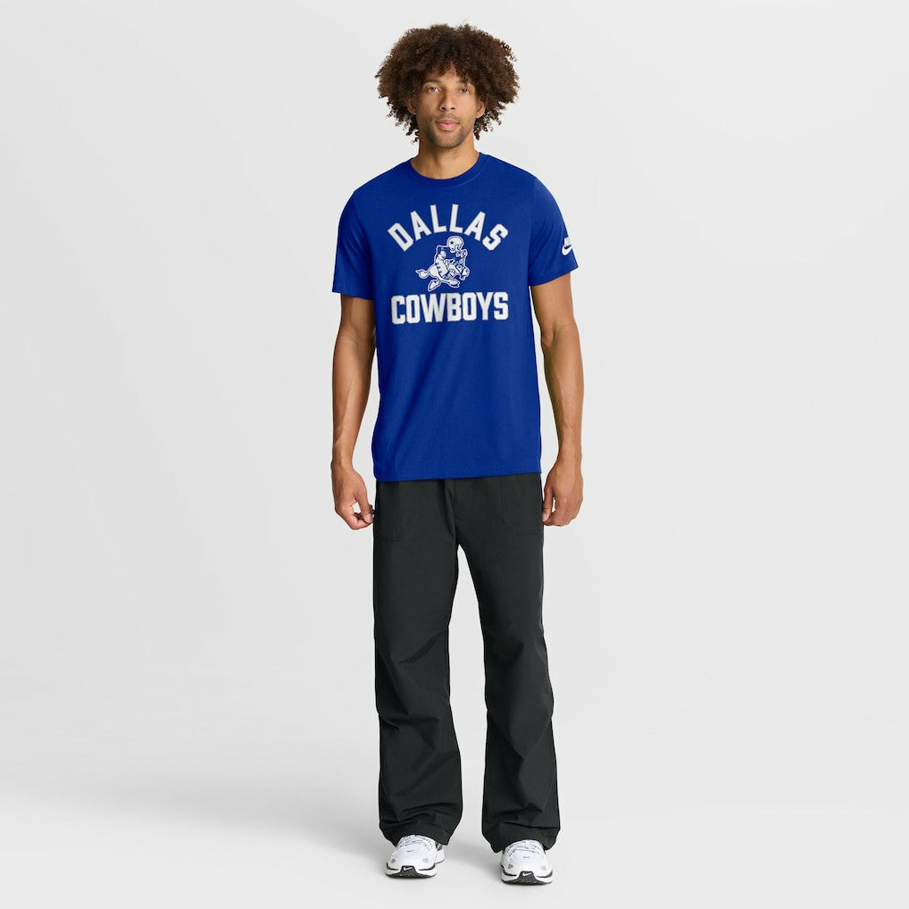 Nike Dallas Cowboys Favorable Timeline Tri-Blend T-Shirt Royal