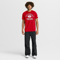 Nike San Francisco 49ers Favorable Timeline Tri-Blend T-Shirt Scarlet