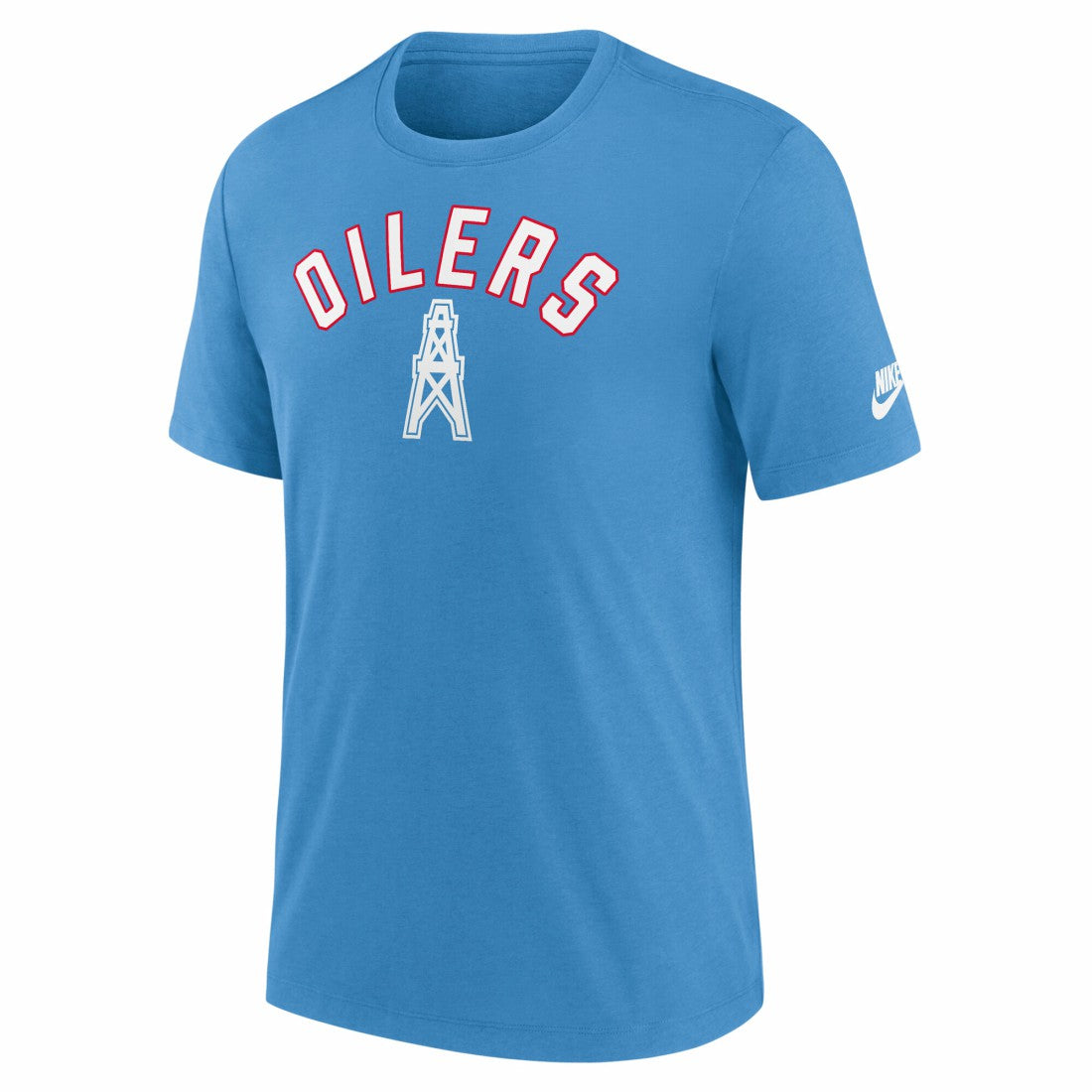 Nike Tennessee Titans Favorable Timeline Tri-Blend T-Shirt Light Blue