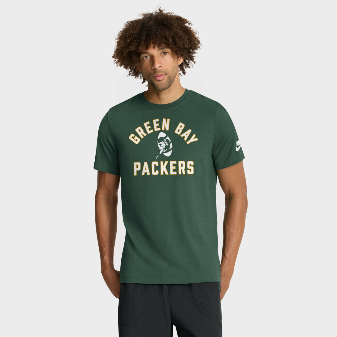 Nike Green Bay Packers Favorable Timeline Tri-Blend T-Shirt Green