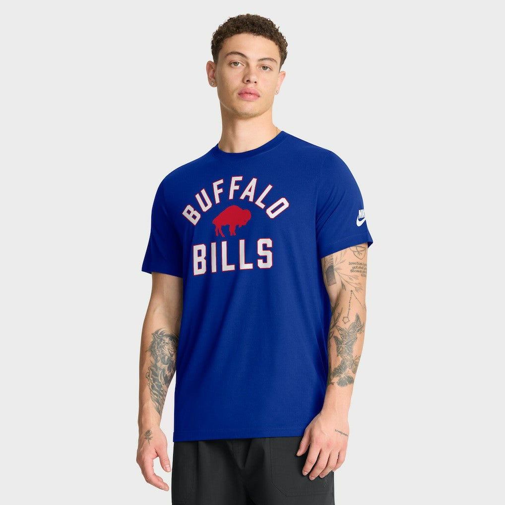 Nike Buffalo Bills Favorable Timeline Tri-Blend T-Shirt Royal