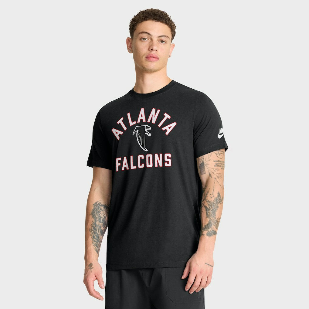 Nike Atlanta Falcons Favorable Timeline Tri-Blend T-Shirt Black