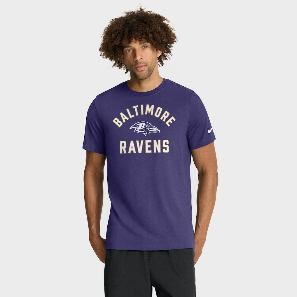 Nike Baltimore Ravens Favorable Timeline Tri-Blend T-Shirt Purple