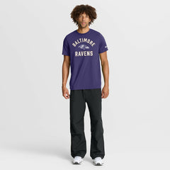 Nike Baltimore Ravens Favorable Timeline Tri-Blend T-Shirt Purple