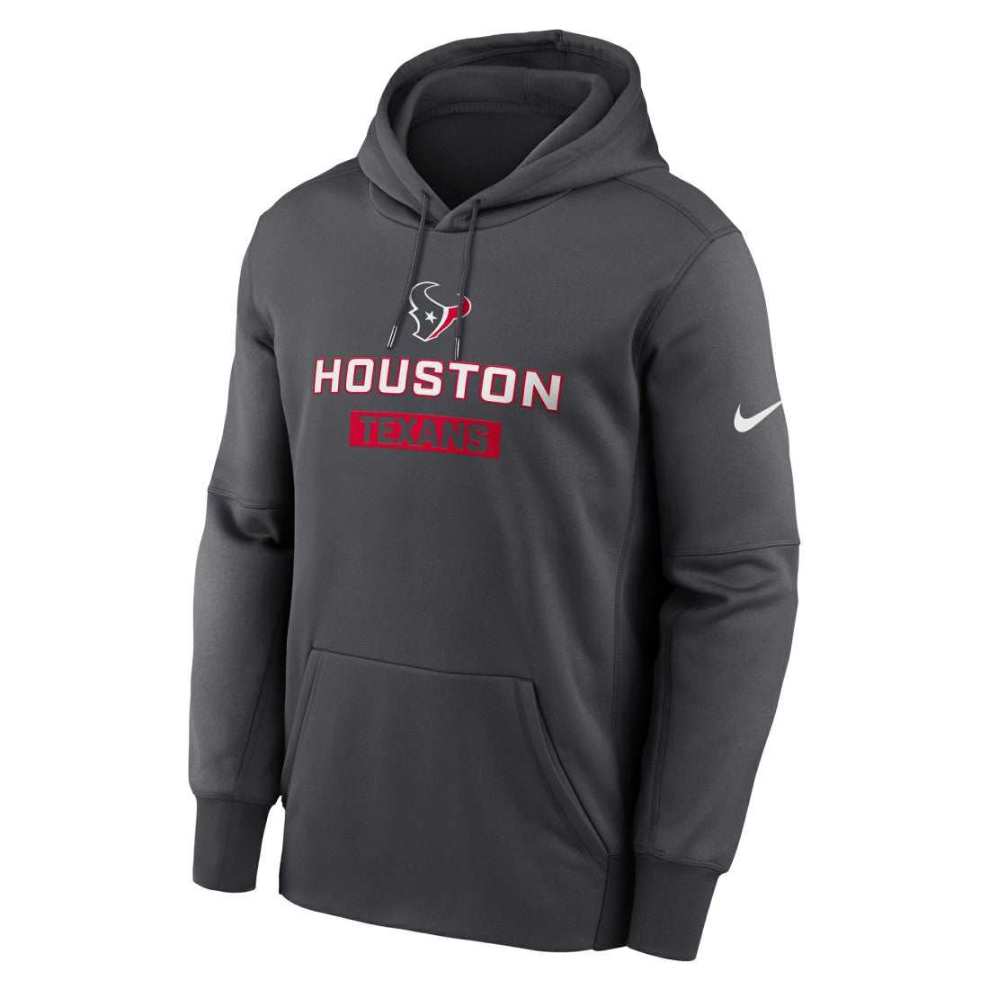 Nike Houston Texans Toss Sweep Performance Pullover Hoodie Anthracite