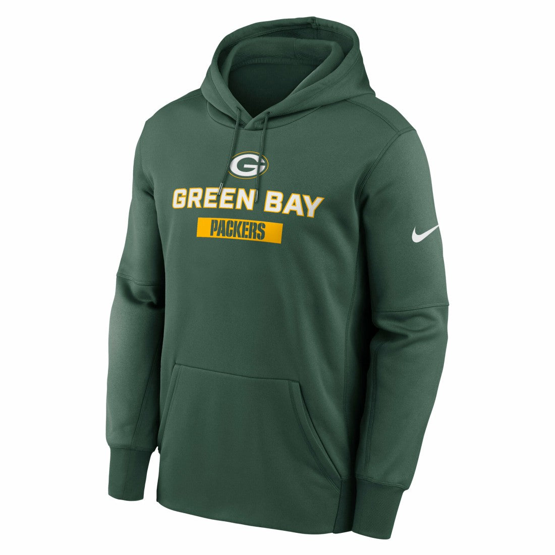 Nike Green Bay Packers Toss Sweep Performance Pullover Hoodie Green