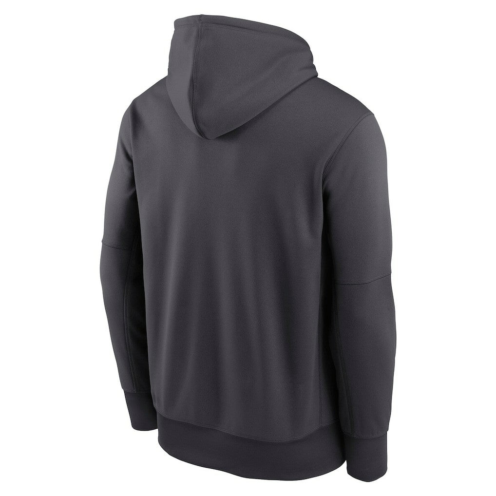 Nike Miami Dolphins Toss Sweep Performance Pullover Hoodie Anthracite