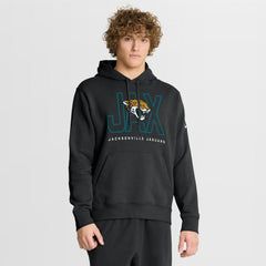 Nike Jacksonville Jaguars Busted Play Club Fleece Pullover Hoodie Black