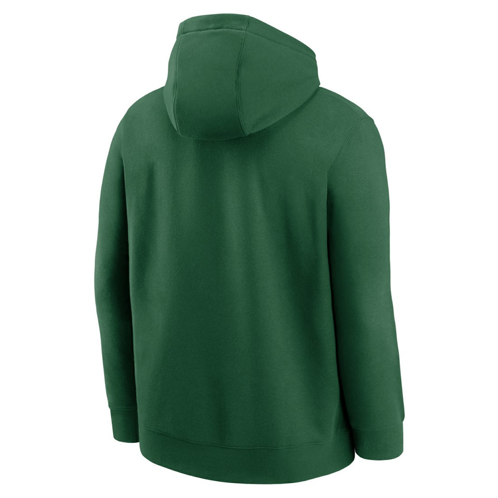 Nike New York Jets Busted Play Club Fleece Pullover Hoodie Green