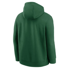Nike New York Jets Busted Play Club Fleece Pullover Hoodie Green