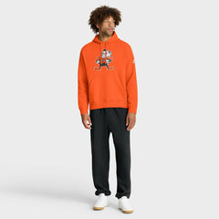 Nike Cleveland Browns Club Fleece Pullover Hoodie Orange