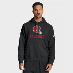 Nike Atlanta Falcons Best Season Rewind Club Pullover Hoodie Black