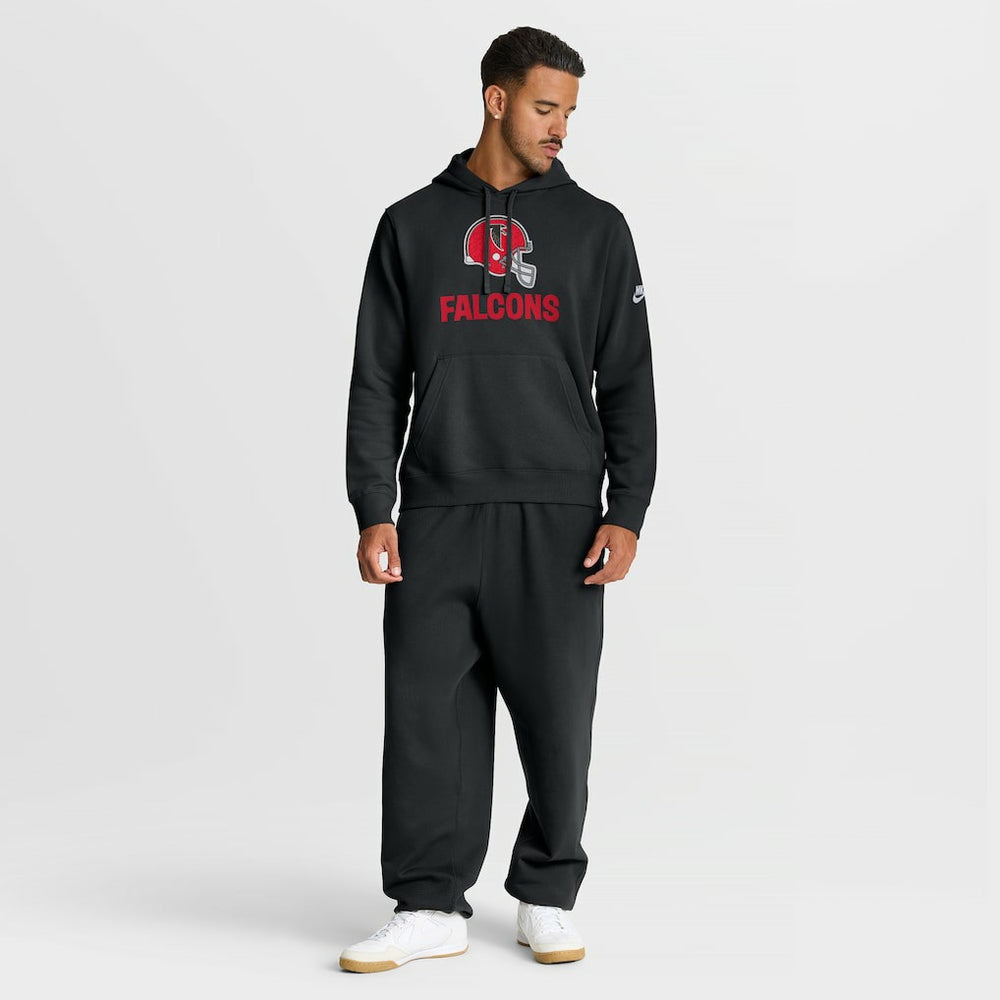 Nike Atlanta Falcons Best Season Rewind Club Pullover Hoodie Black