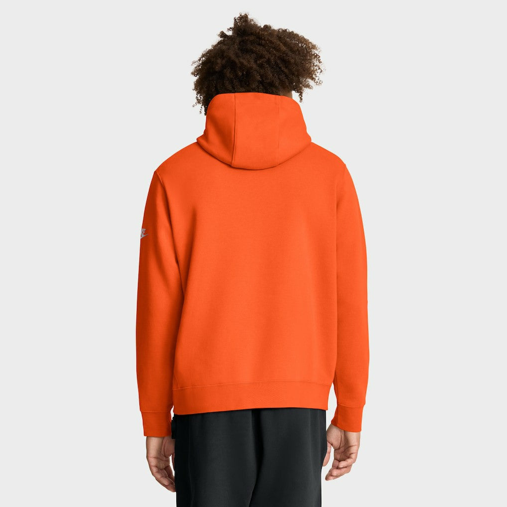 Nike Cleveland Browns Best Season Rewind Club Pullover Hoodie Orange
